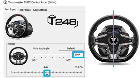 thrustmaster t248 calibration.